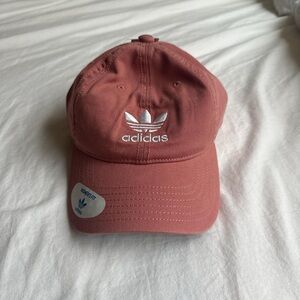 Adidas Rose Cap with White Embroidered Logo